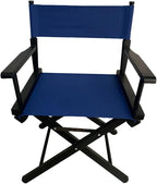 TBACW Directors Chair Canvas Replacement Covers Cloth, 2 Set (4pcs), Blue