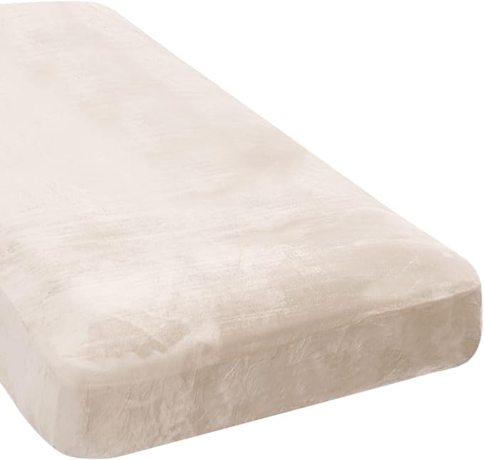 H.VERSAILTEX Velvet Stretch Individual Chaise Cover Sectional Couch Covers by HVERSAILTEX