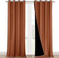 NICETOWN Full Shading Curtains 90 inches Long 2 Panels Set by NICETOWN
