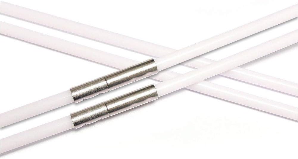 Dryer Vent Cleaner Kit: Dryer Vent Cleaning Rods as Accessories, Only Rods Not Including Brush Head,Extends to Your Require Size (18)