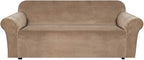 H.VERSAILTEX Stretch Velvet Sofa Covers by HVERSAILTEX