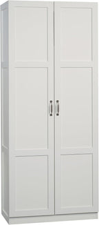 Sauder Select Storage Cabinet/ Pantry cabinets, White finish