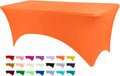 BDDC 6ft Stretch Spandex Fitted Table Cloth for 6 Foot Tables