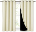NICETOWN Room Warming Curtains, Bedroom Full Blackout Panels, Super Thick by NICETOWN