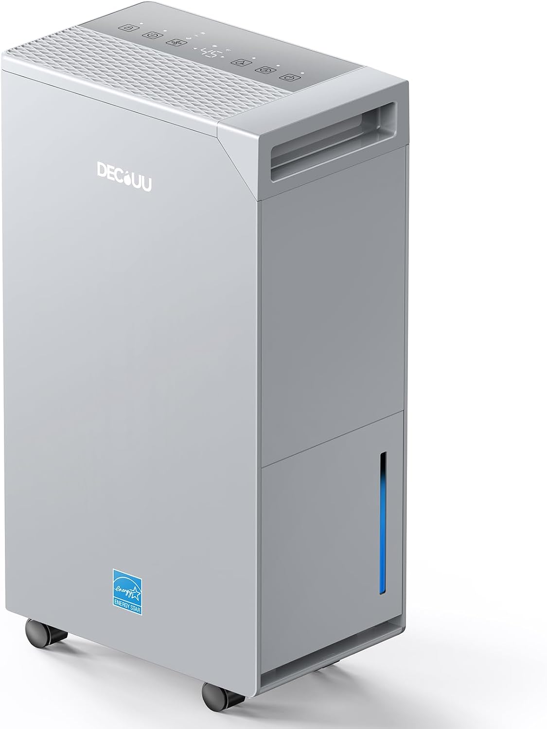 5000 Sq.Ft Dehumidifier, 100 Pint Smart Humidity Control, Drain Hose