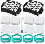 LA802 Filters and Brush Roller Kit Compatible with Shark LA802 LA742 Vacuum