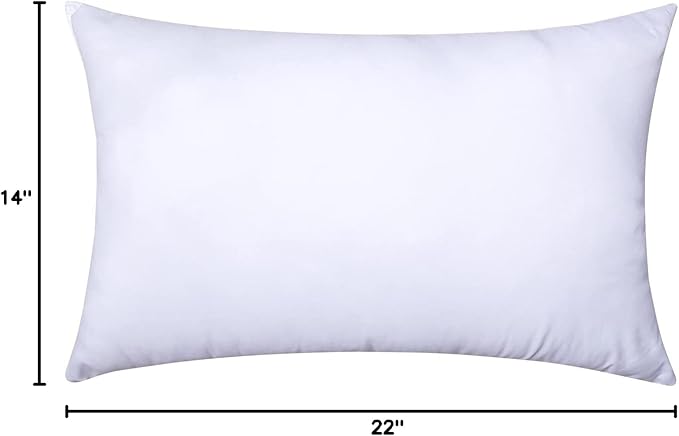 MIULEE Throw Pillow Insert Premium Pillow Stuffer Sham Rectangle - Image 8