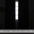 Yakamok Blackout Curtains Room Darkening Thermal Insulated Window Panels - Image 2