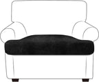 Leather Look Couch Cushion Covers Sofa Seat Slipcovers Sets Couches Furniture by ANARACHON