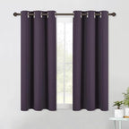 NICETOWN Blackout Window Curtains 60 inch Length 2 Panels, 34 x 60 Inch by NICETOWN