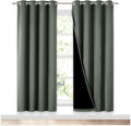 NICETOWN 100% Blackout Window Curtain Panels, Full Light Blocking Drapes by NICETOWN