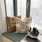 YCOLL Pillow Covers 20x20 Set of 4, Modern Sofa Throw Pillow Cover, Decorative - Image 3