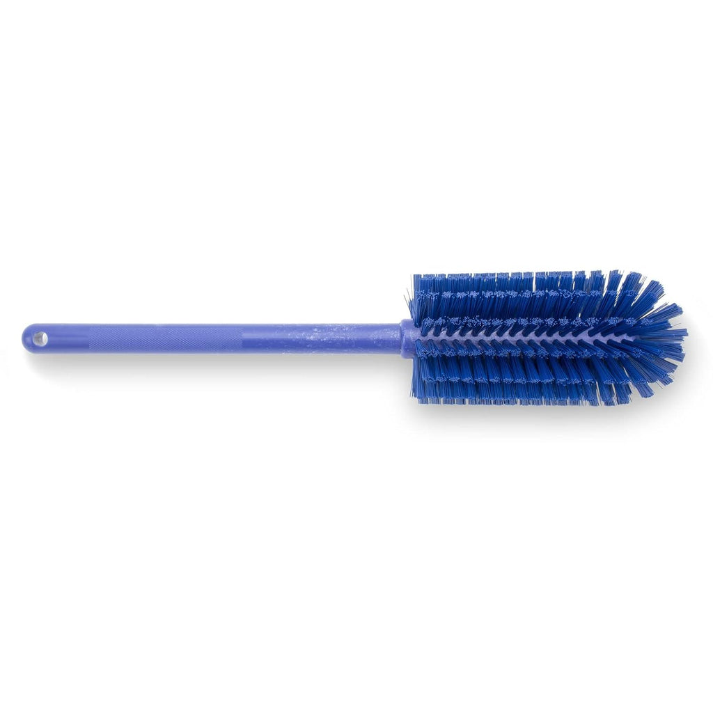 SPARTA Large Water Bottle Brush Ideal for Wide-Mouth Jars, Bottles and Tumblers, Dishwashing Tool with Handle for Home and Commercial Kitchens, Plastic, 16 Inches, Green