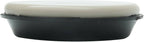 Shepherd Hardware 9221 1-3/4-Inch Reusable, Round, Slide Glide Furniture Cups, 4-Pack,Black