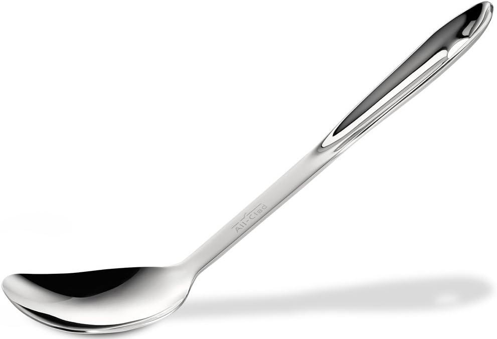 All-Clad Specialty Stainless Steel Kitchen Gadgets Spoon Kitchen Tools, Kitchen Hacks Silver