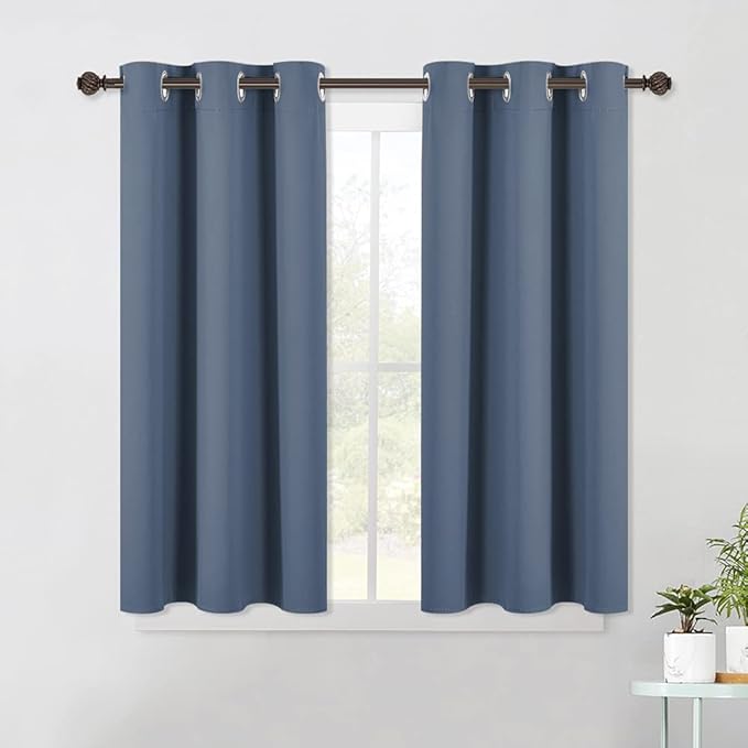 NICETOWN Thermal Insulated Curtains Blackout Draperies, Window Treatment Solid by NICETOWN