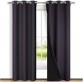 NICETOWN Blackout Curtains 80 inches Long, 2 Pieces, Full Light Blocking Drapes by NICETOWN