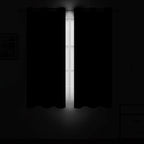 LEMOMO Black Blackout Curtains/38 x 54 Inch/Set of Two Panels Grommet Living - Image 3