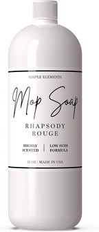 Mop Soap Highly Scented Fragrance, Long Lasting Luxury Floor Cleaner for Hardwood, Tile, Laminate & Stone, Low Suds No Residue Formula, All Mop Types, Made in USA, 32oz Royalty Fragrance