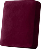 Couch Cover Stretch Velvet Sofa Cushion Cover 1-Piece by Taque