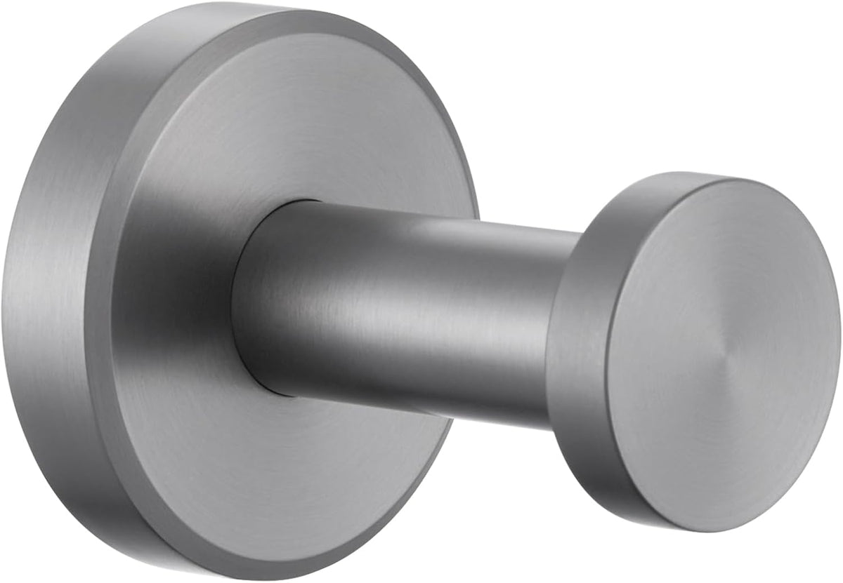 Robe Hook, Polished Chrome, 304 Stainless Steel, Wall Mount