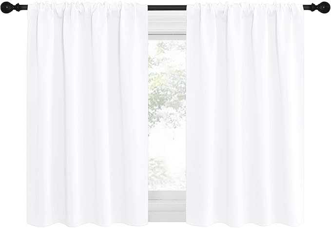 NICETOWN RV Curtains for Camper & Kitchen Windows, Light Filtering Curtains & - Image 2