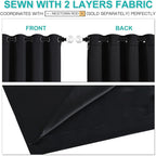 NICETOWN Complete 100% Blackout Curtains, Thermal Insulated & Energy Efficiency - Image 5