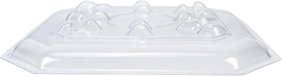 Plastic Plant Saucer, 6 Pack, Square, (14x14)