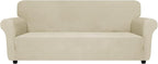 ZNSAYOTX Super Stretch Couch Cover, New Striped Sofa Covers Fitted Slipcovers - Image 7