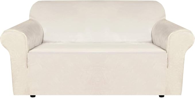 H.VERSAILTEX Stretch Velvet Loveseat Covers by HVERSAILTEX
