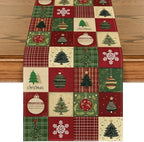 Artoid Mode Christmas Tree Gift Table Runner Home Party Decor 13x108 Inch