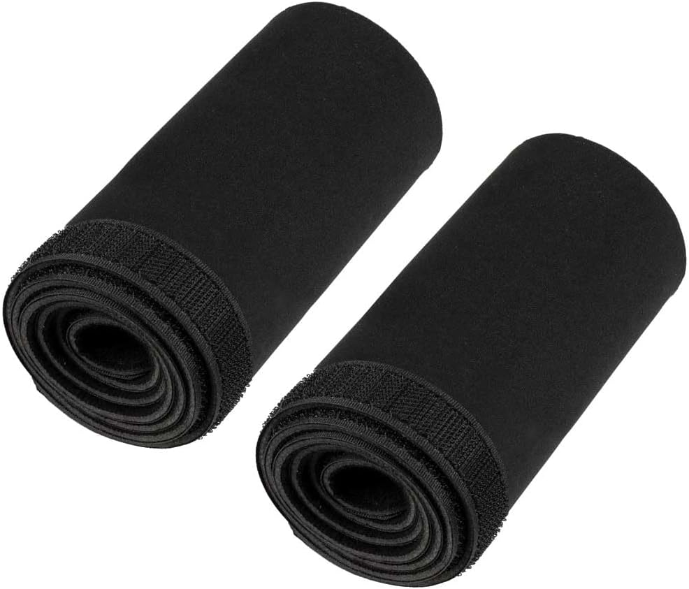 Klein Tools 450-330 Cable Management Sleeve, Cord Management for Home, Office or Job, 1-3/4-Inch Max Diameter, 3-Foot Length, Black, 2-Pack