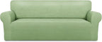 PureFit Super Stretch Sofa Slipcover – Spandex Non Slip Soft Couch Sofa Cover by PureFit