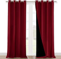 NICETOWN Full Shading Curtains 90 inches Long 2 Panels Set by NICETOWN