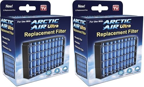 Ontel AAUF-MC12/4 Arctic Air Ultra Filter, 1 Count (Pack of 1), Blue