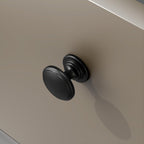 25Pack 1-3/16 in Black Cabinet Knobs