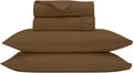 1000 Series High Thread Count Luxury Full Sheets -Taupe Cooling Sheet