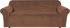 H.VERSAILTEX Stretch Velvet Sofa Covers Large Couch Covers Sofa Slipcovers by HVERSAILTEX