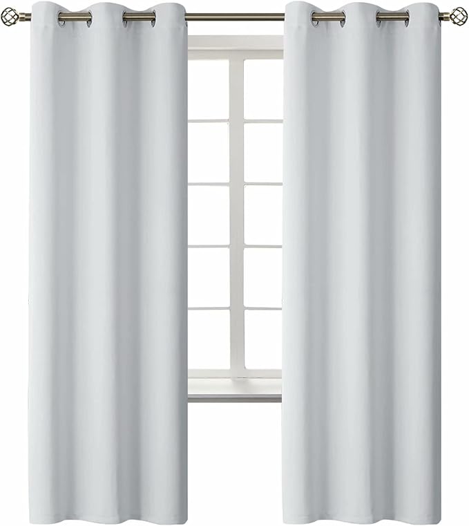 BGment Room Darkening Curtains 72 Inches Long by BGment