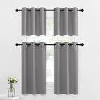 NICETOWN Small Curtain for Half Window, 1 Pair - Image 2