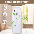 Automatic Air Freshener Spray Dispenser 2-Pack,Wall Mounted/Free Standing Automatic Air Fresheners for Home and Commercial Use,Automatic Spray Dispenser Adjustable Scent Release Setting