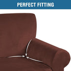 H.VERSAILTEX Stretch Velvet Loveseat Covers - Image 4