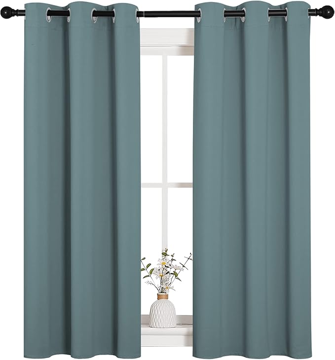 NICETOWN Modern Blackout Curtains Noise Reducing, Thermal Insulated and Privacy - Image 2