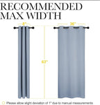 NICETOWN Bedroom Blackout Curtains - Image 6