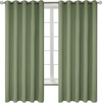 BGment Room Darkening Curtains 63 Inches Long by BGment
