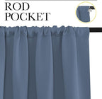 NICETOWN Blackout Curtains for Bedroom, Window Treatment Energy Saving Thermal - Image 3