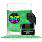 Blacklight Reactive Edible Glitter for Drinks, Variety Pack, Glowing Green, Yellow, Orange & Pink, 4 Pack