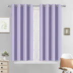 Yakamok Lilac Blackout Drapes for Bedroom by Yakamok