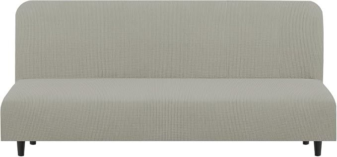 U-NICE HOME Stretch Futon Cover Armless Bed Slipcover by U-NICEHOME