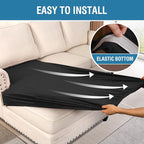 H.VERSAILTEX Velvet Stretch Individual Chaise Cover Sectional Couch Covers - Image 4
